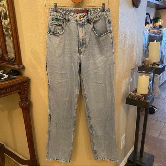 EMPYRE Women Light Blue Tori Carpenter Skate Jeans Size 4 - Picture 3 of 9